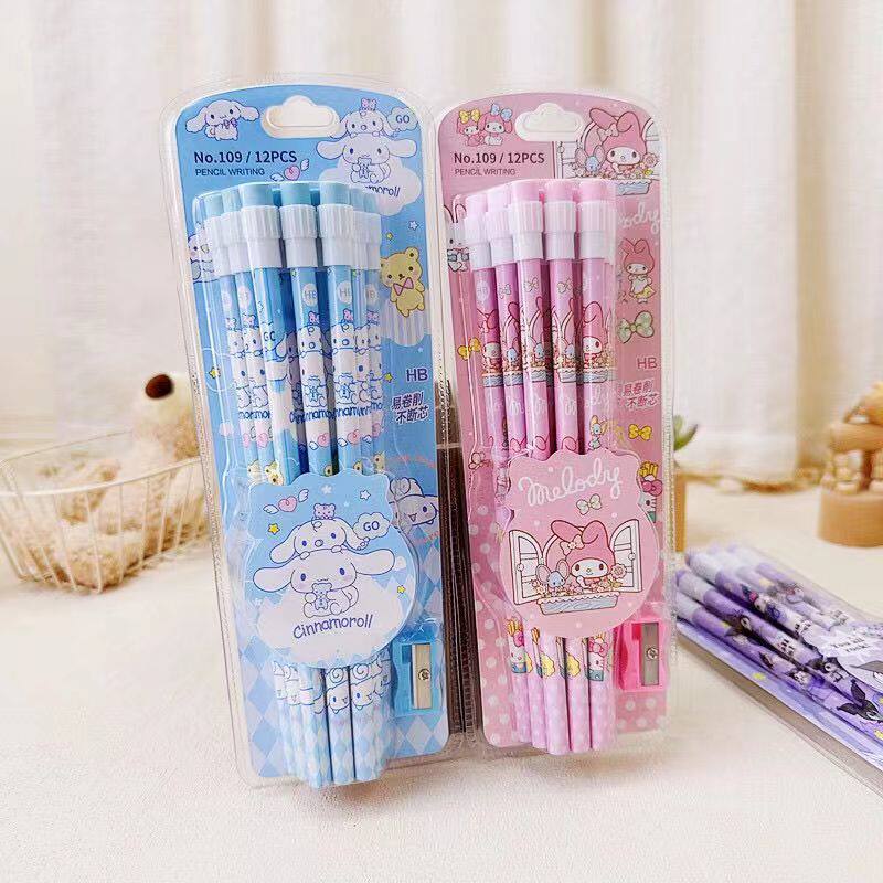 Set 12 Bút Chì Hoạt Hình RC3908