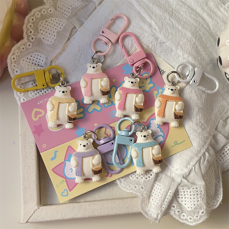 Móc Treo Gấu Khăn Cổ RC3577