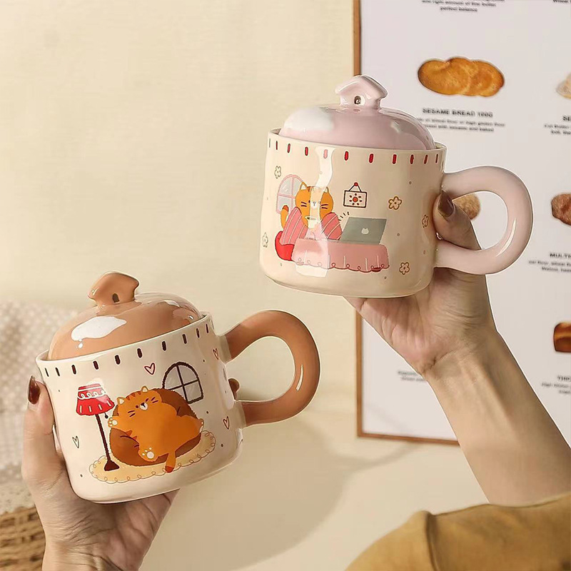 Cốc Mèo Cam RC2500