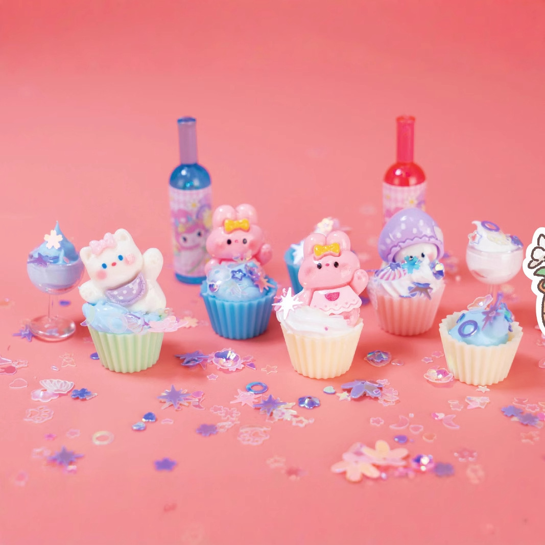 Set Trang Trí Làm Móc Khóa Kem RC813