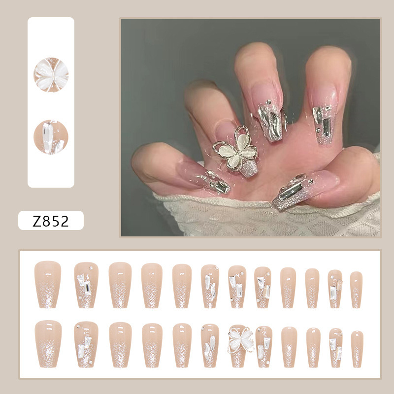 Set 12 Nail Đá Mix Mẫu RC1205
