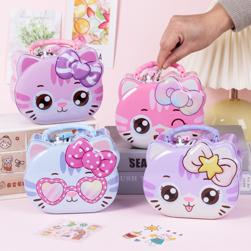 Hộp Sắt Tiết Kiệm Mèo RC3610