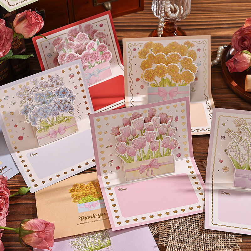 Set 10 Thiệp Hoa Chúc Mừng RC4339