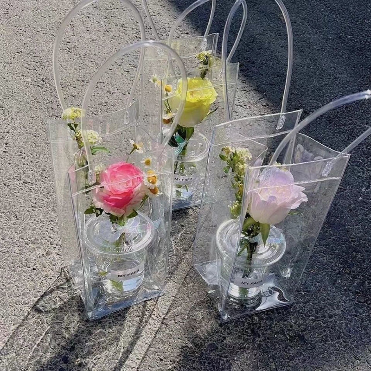 Xấp 25 Túi Đựng Bình Nước Trong RC3068