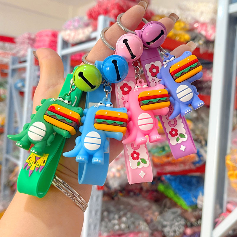 Móc Khóa Khủng Long Ăn Bánh RC3499