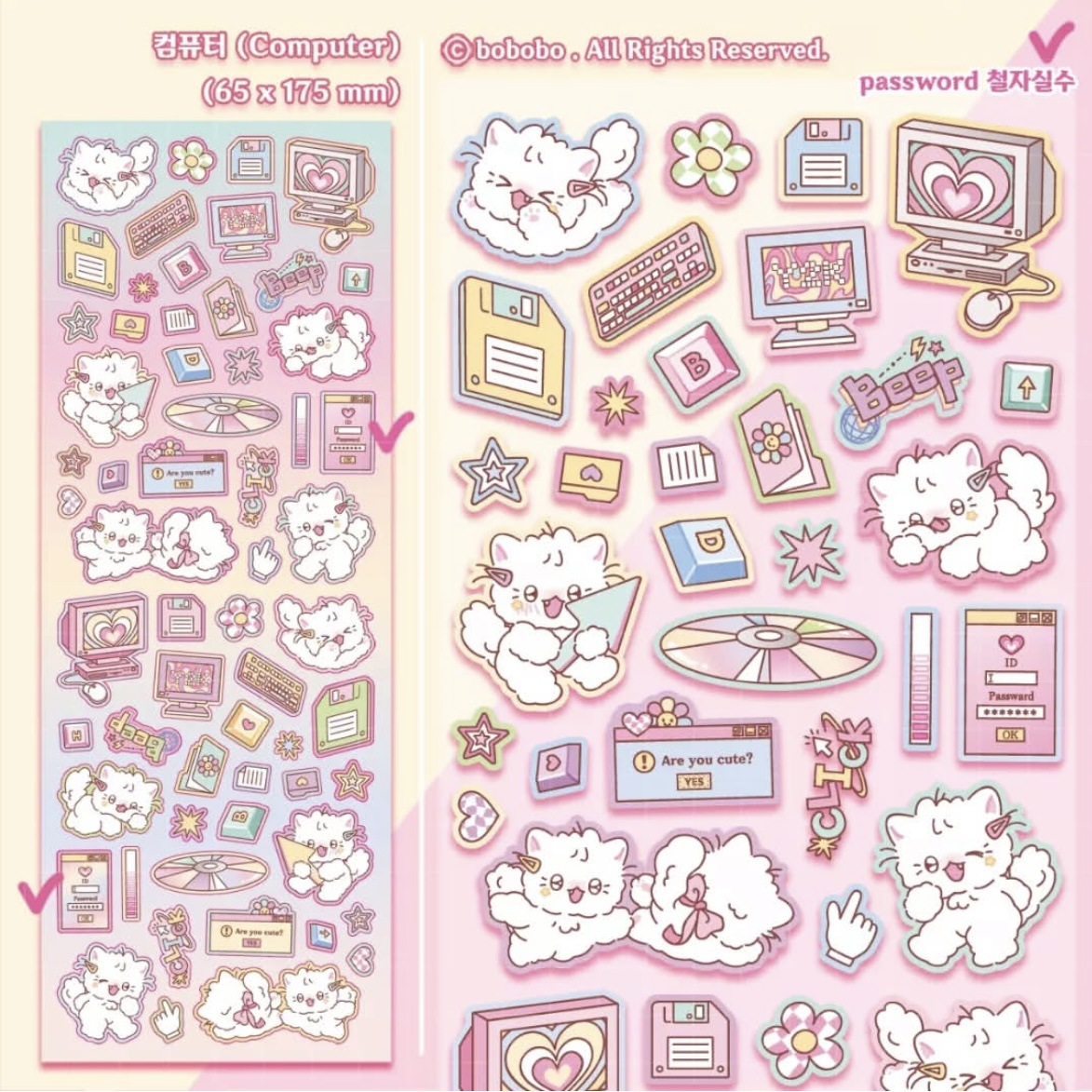 Set 10 Sticker RC2185