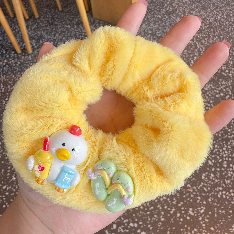 Cột Tóc Lông Charm Vịt RC3116