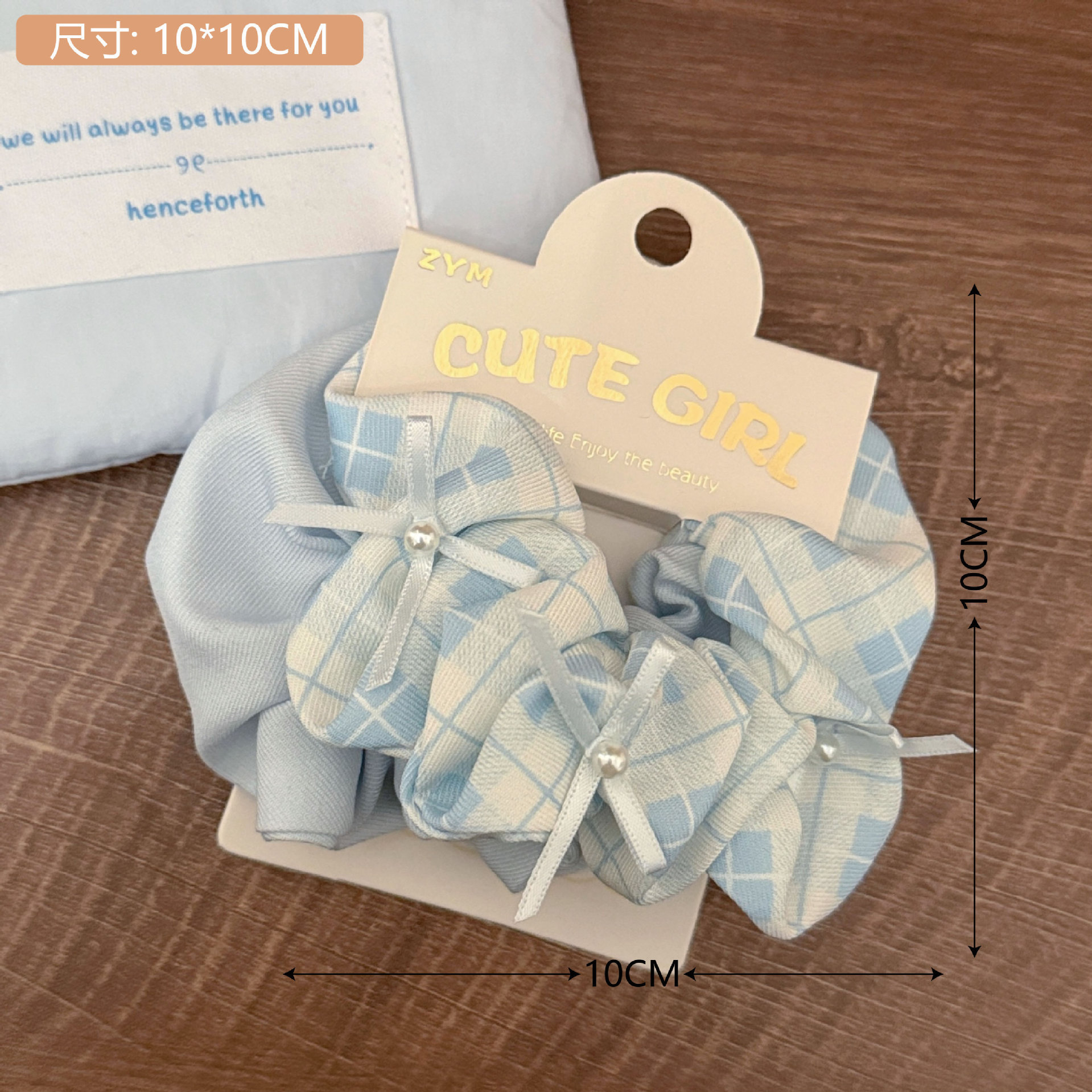 Set Cột Tóc Có Tag Giấy RC3606