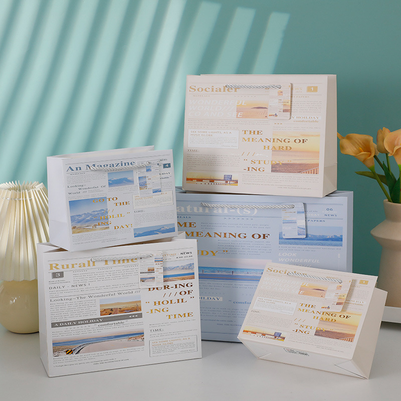 Túi Quà Phong Cảnh 24.5*9.5*20cm RC871