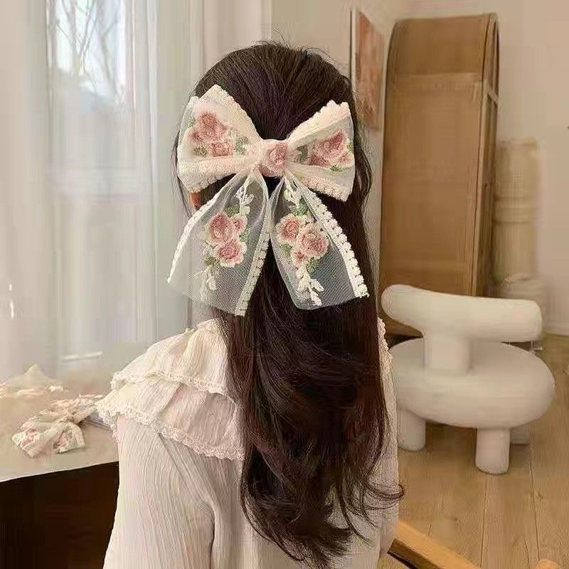 Kẹp Nơ Thêu RC2322