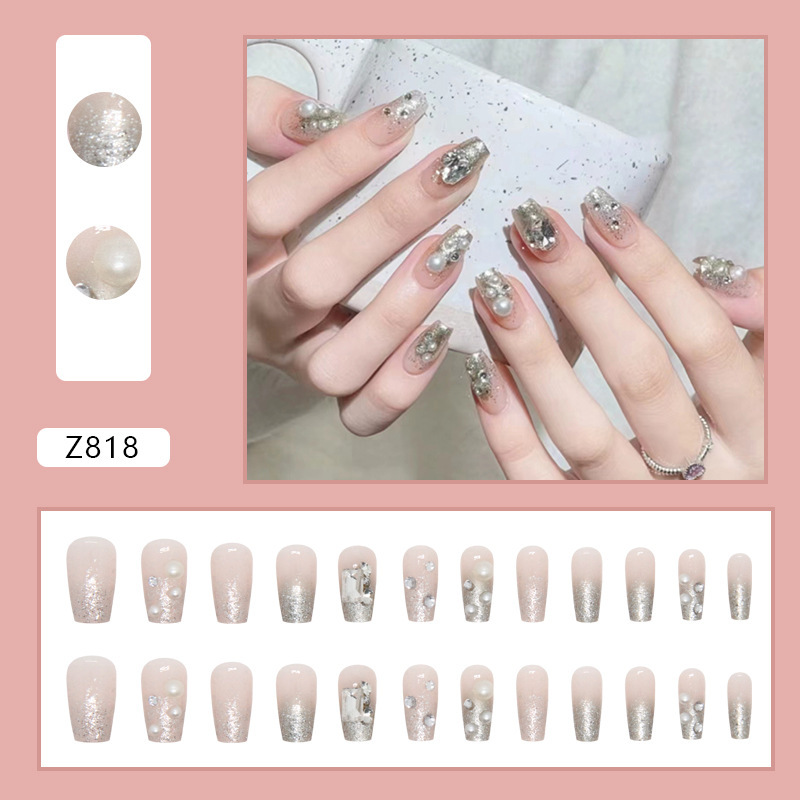 Set 12 Nail Đá Mix Mẫu RC1205