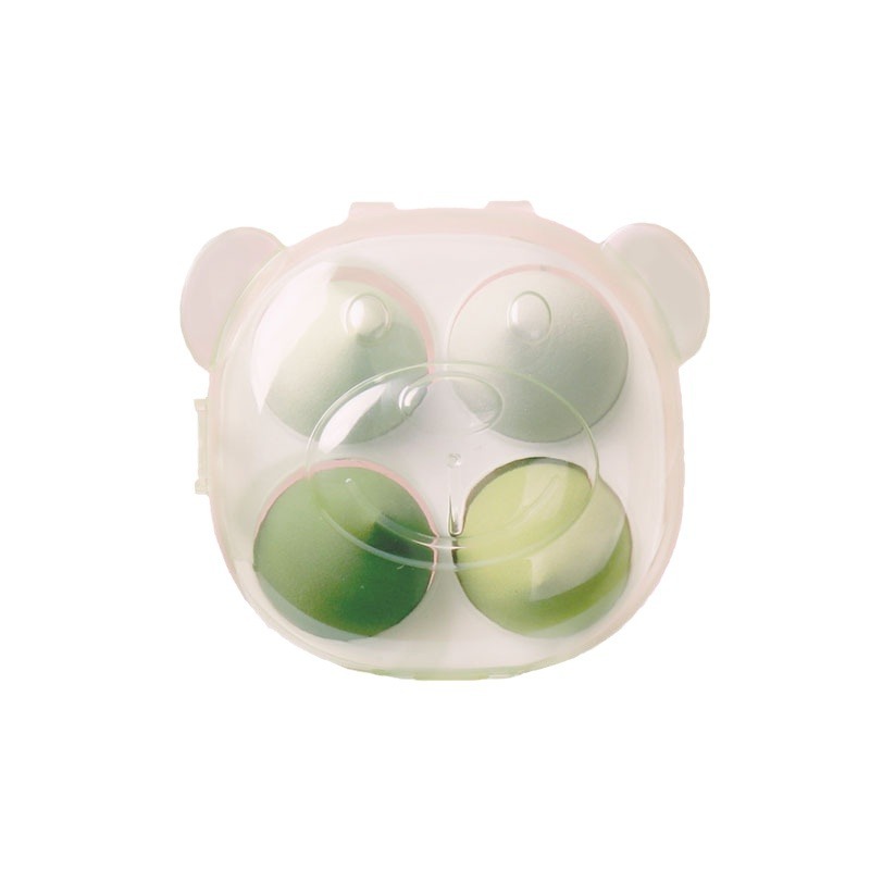 Hộp 4 Bông Mút Trang Điểm Gấu RC03742