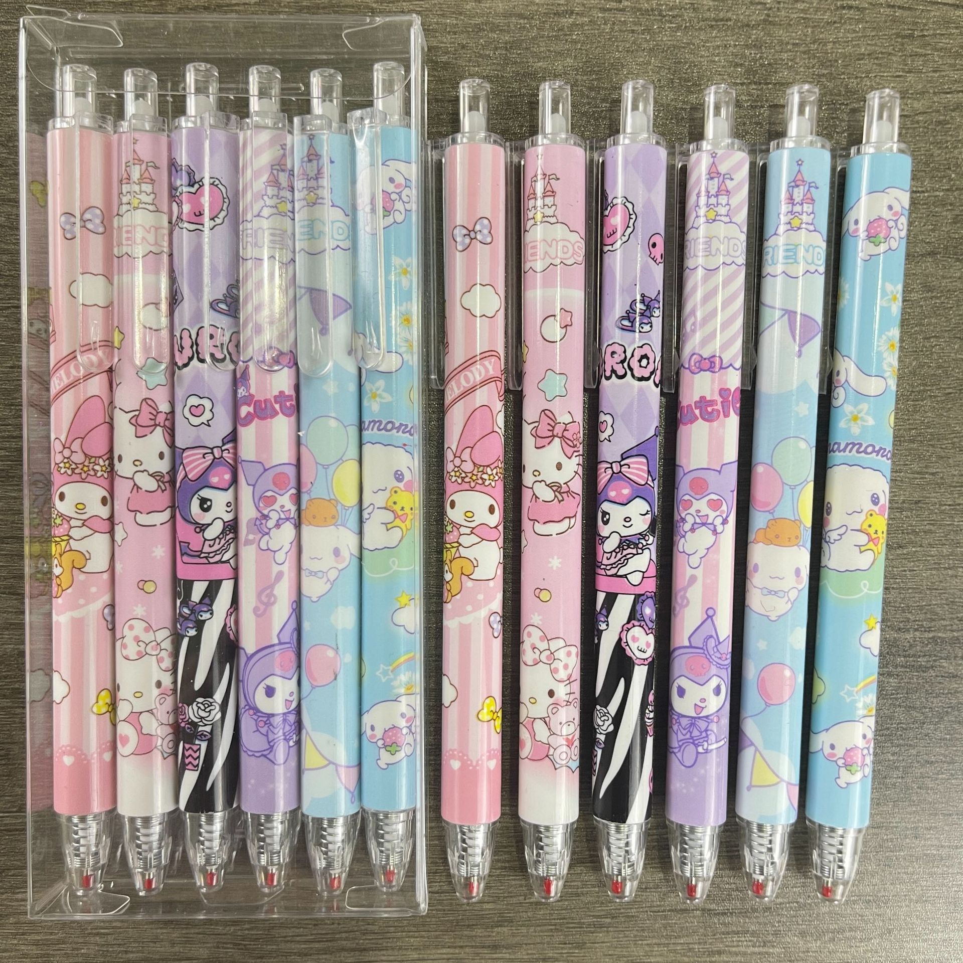 Hộp 6 Bút Mực Xanh RC3284