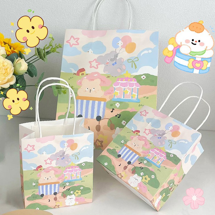 Set 10 Túi Giấy Size 13*17*14.5cm RC4363
