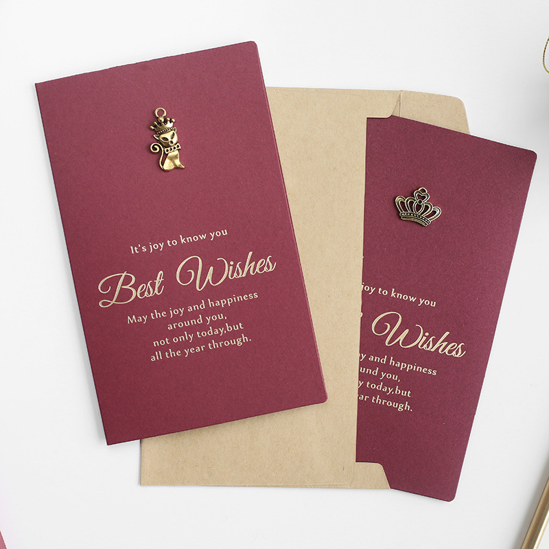 Set 10 Thiệp Đỏ RC01016