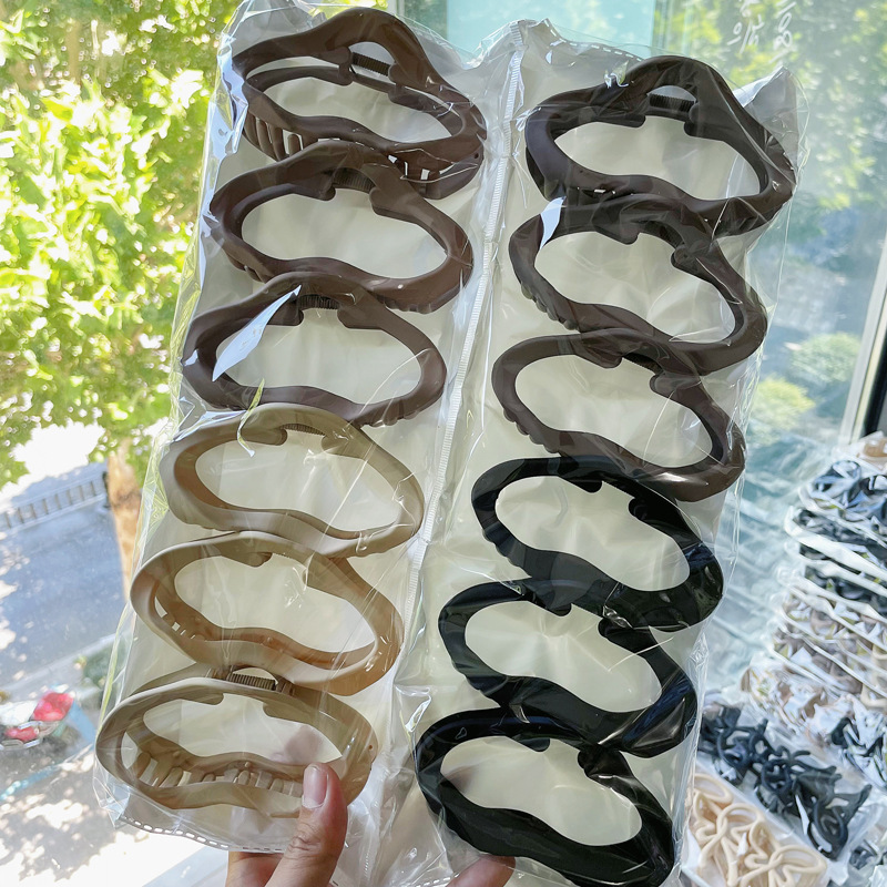 Set 12 Kẹp Nhựa Trơn RC1669