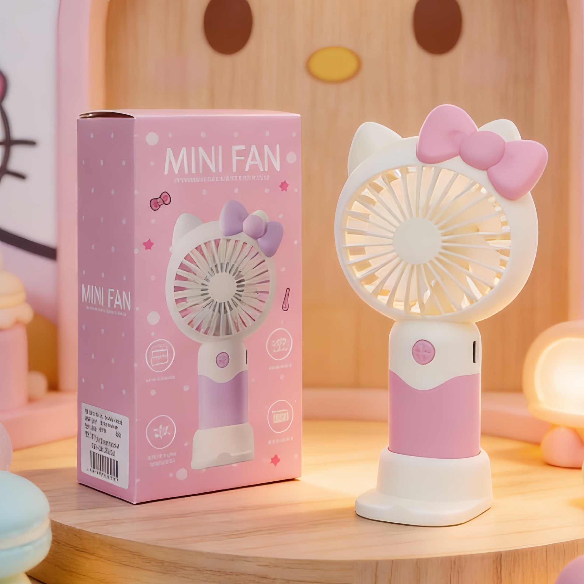 Quạt Sạc Kitty RC4036
