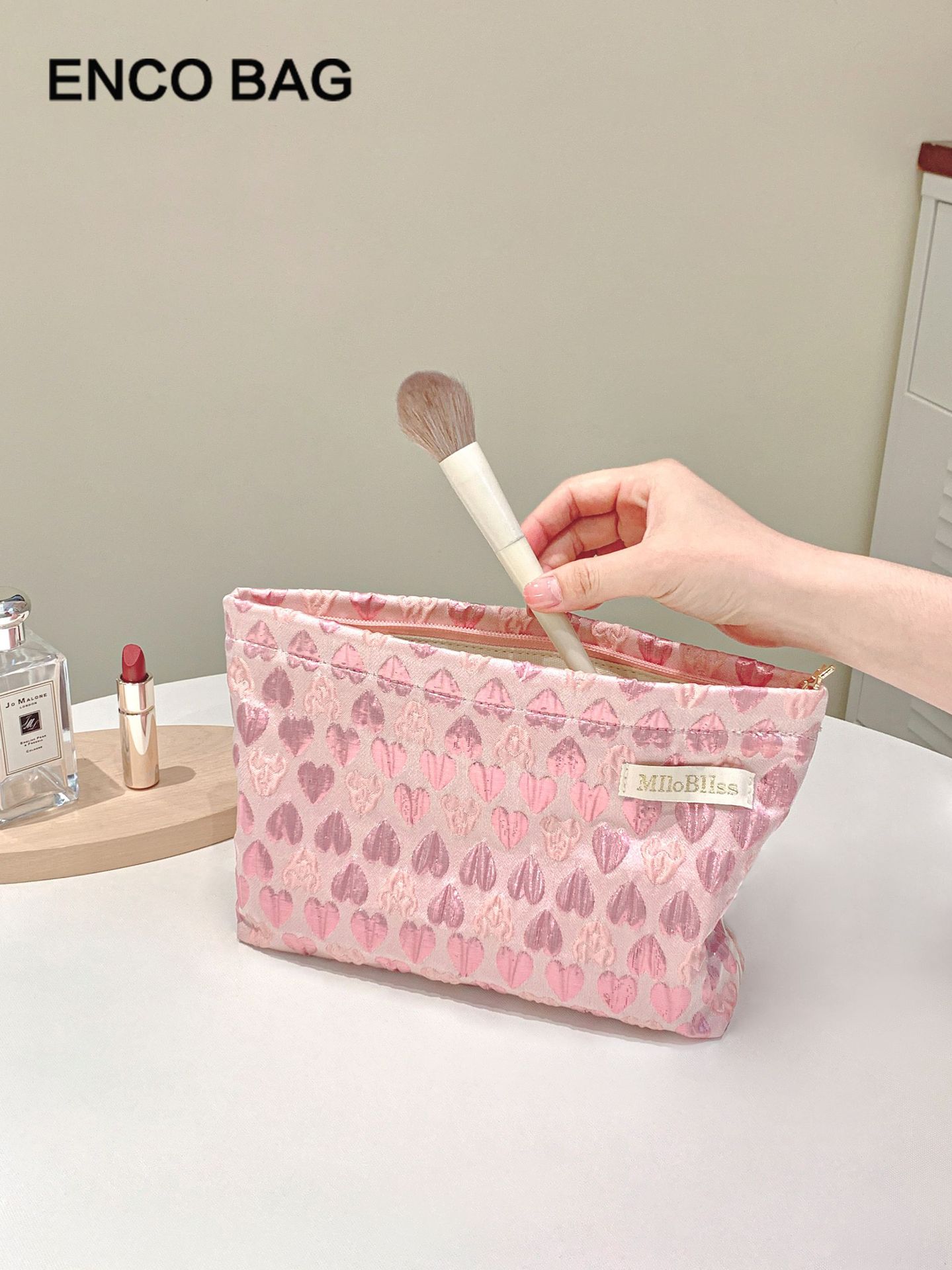 Túi Đựng Mỹ Phẩm Tim RC863