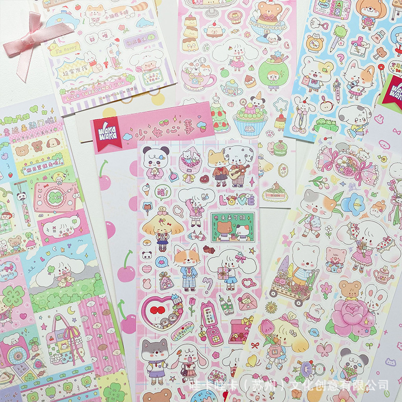 Set 10 Sticker Thú :3 RC988
