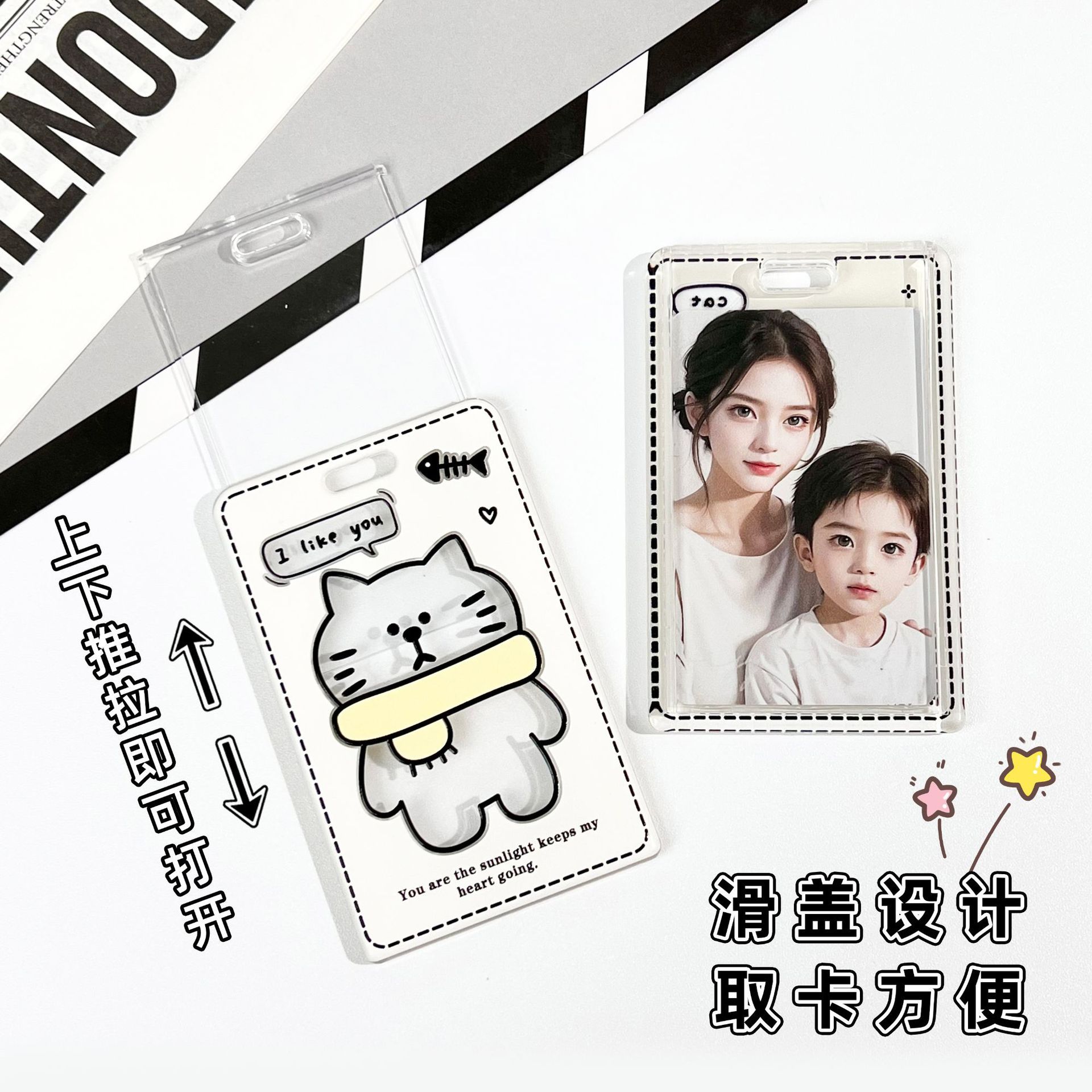 Thẻ Đeo Mèo Khăn Cổ RC3252