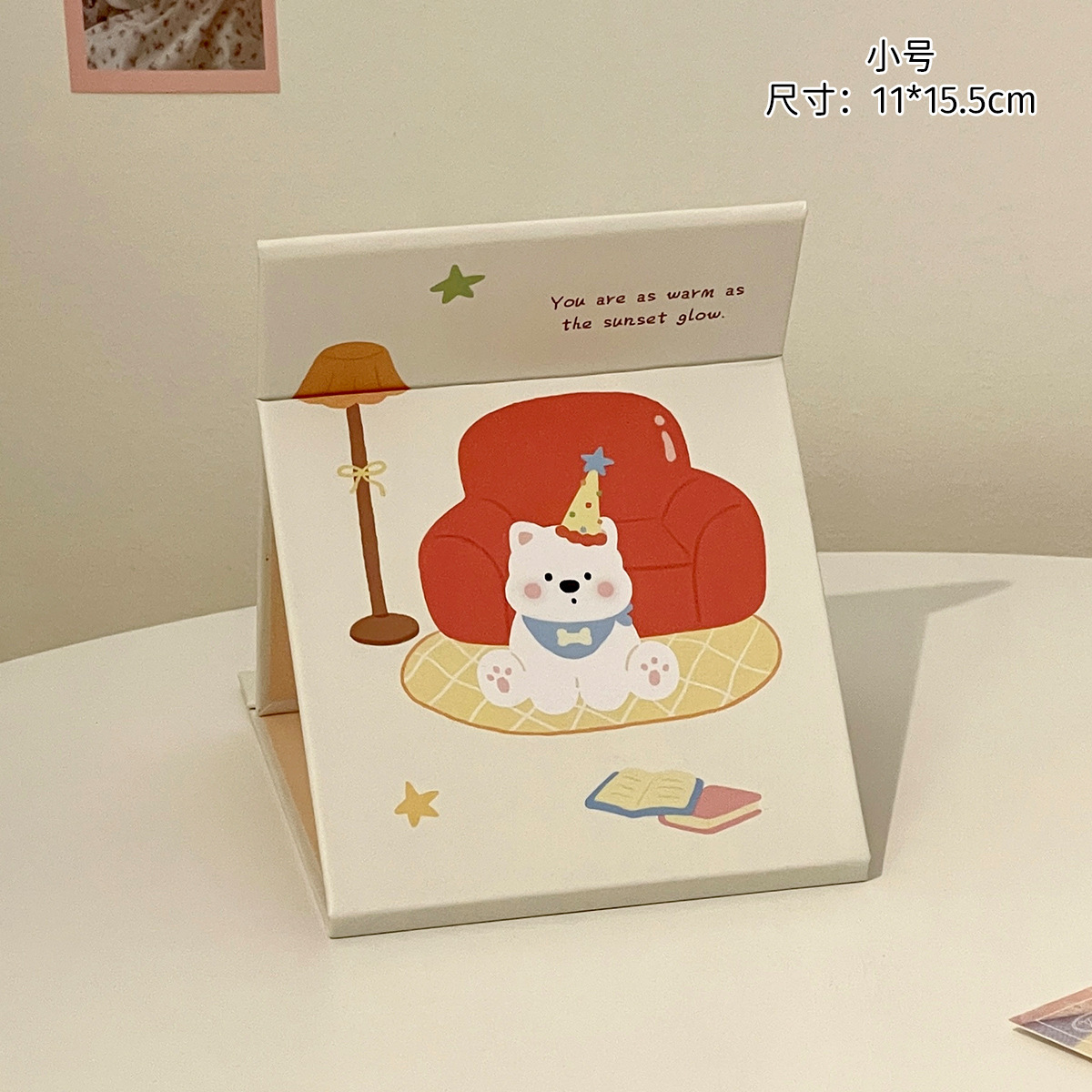 Gương Gấp Gọn Có Viền 11*15.5cm RCGUONG254