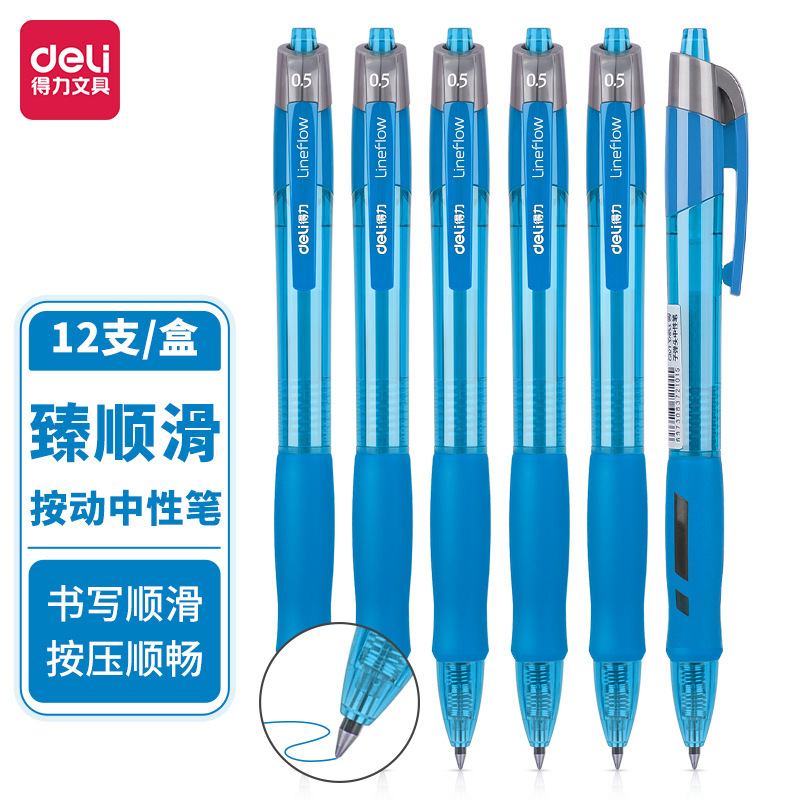 Hộp Bút Bi Bấm Xanh RC4498