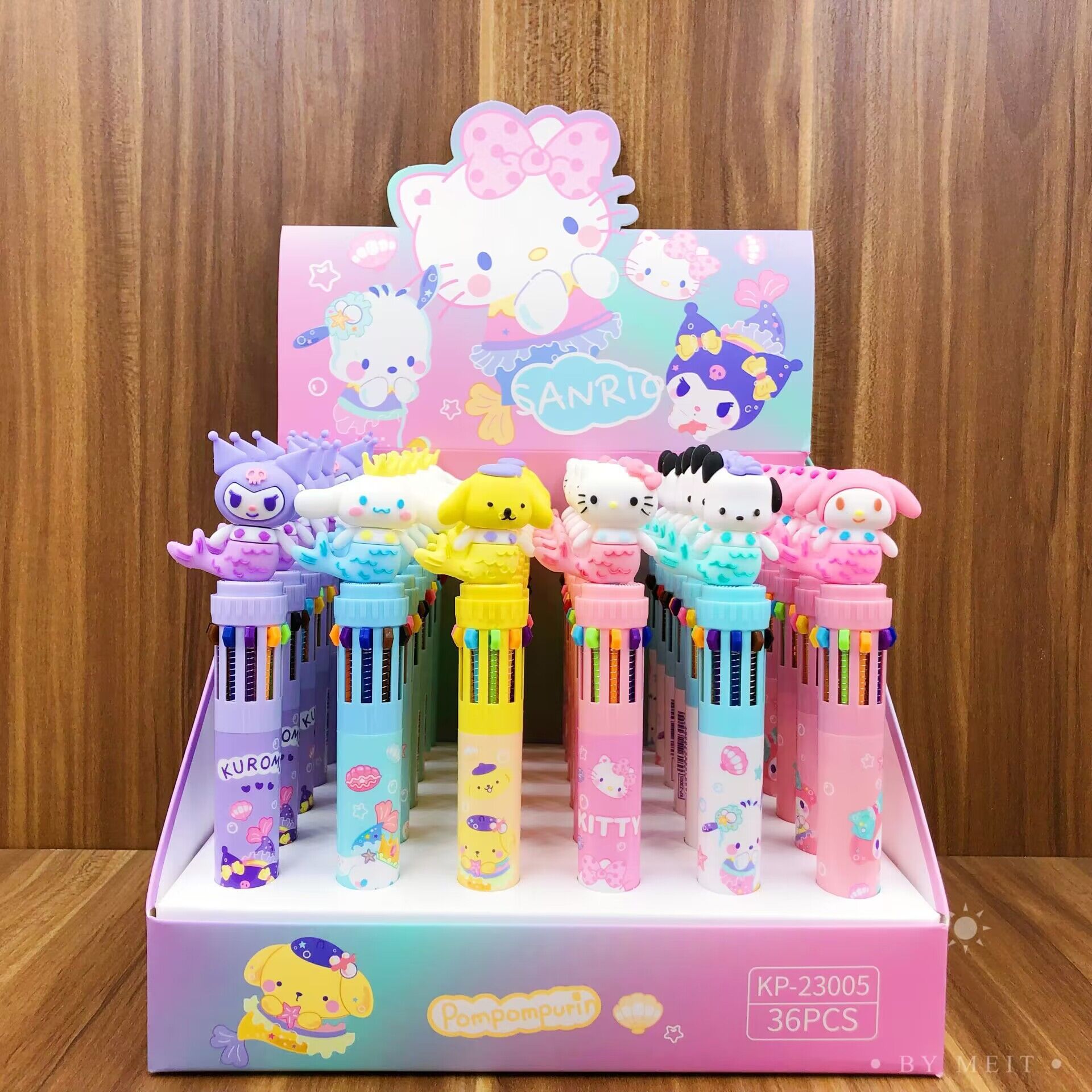 Hộp 36 Bút Bi 6 Màu RC1087