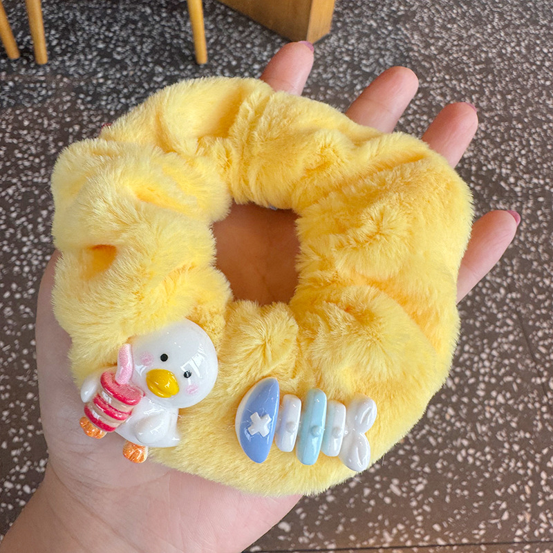 Cột Tóc Lông Charm Vịt RC3116