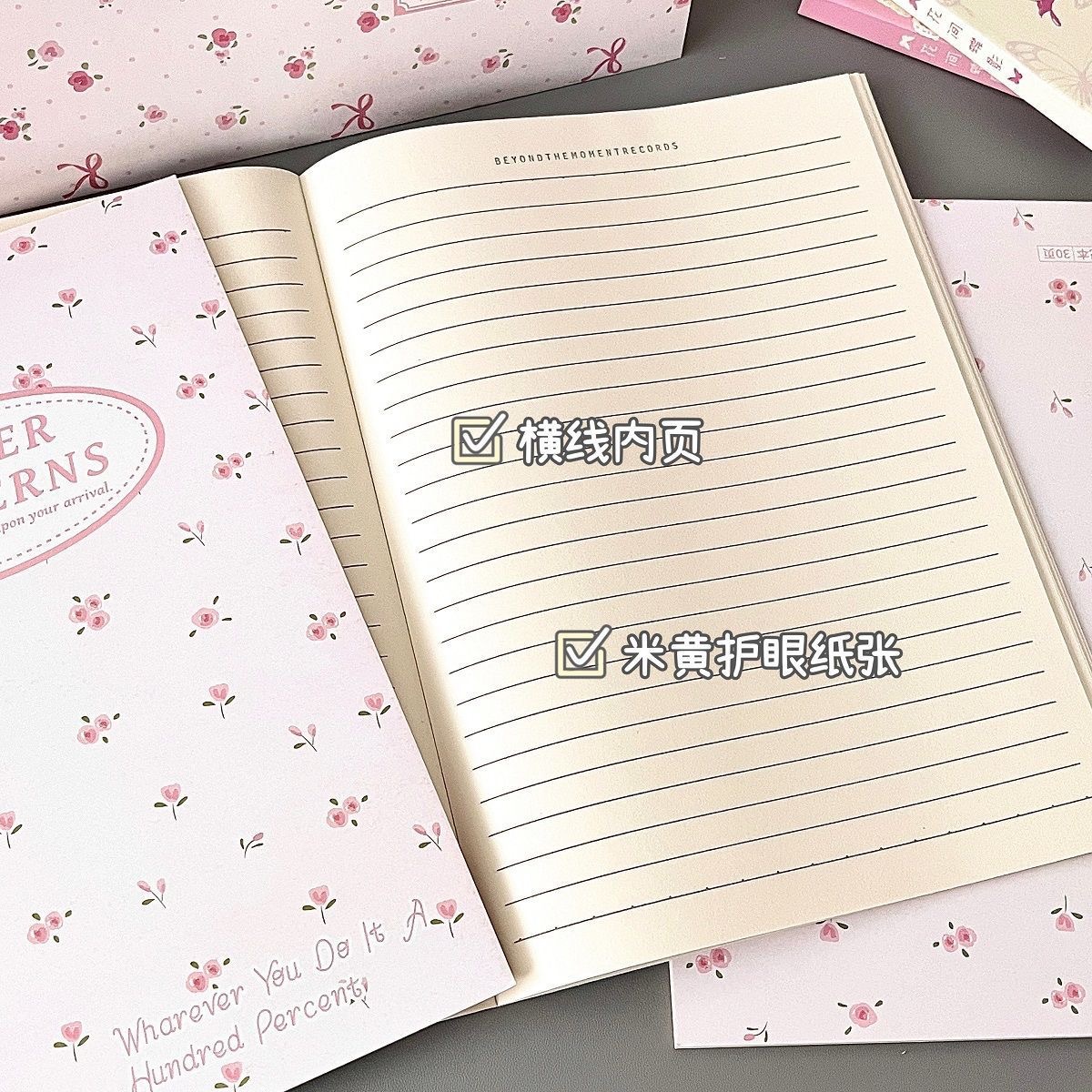 Lốc 4 Sổ B5 Hoa RC3549