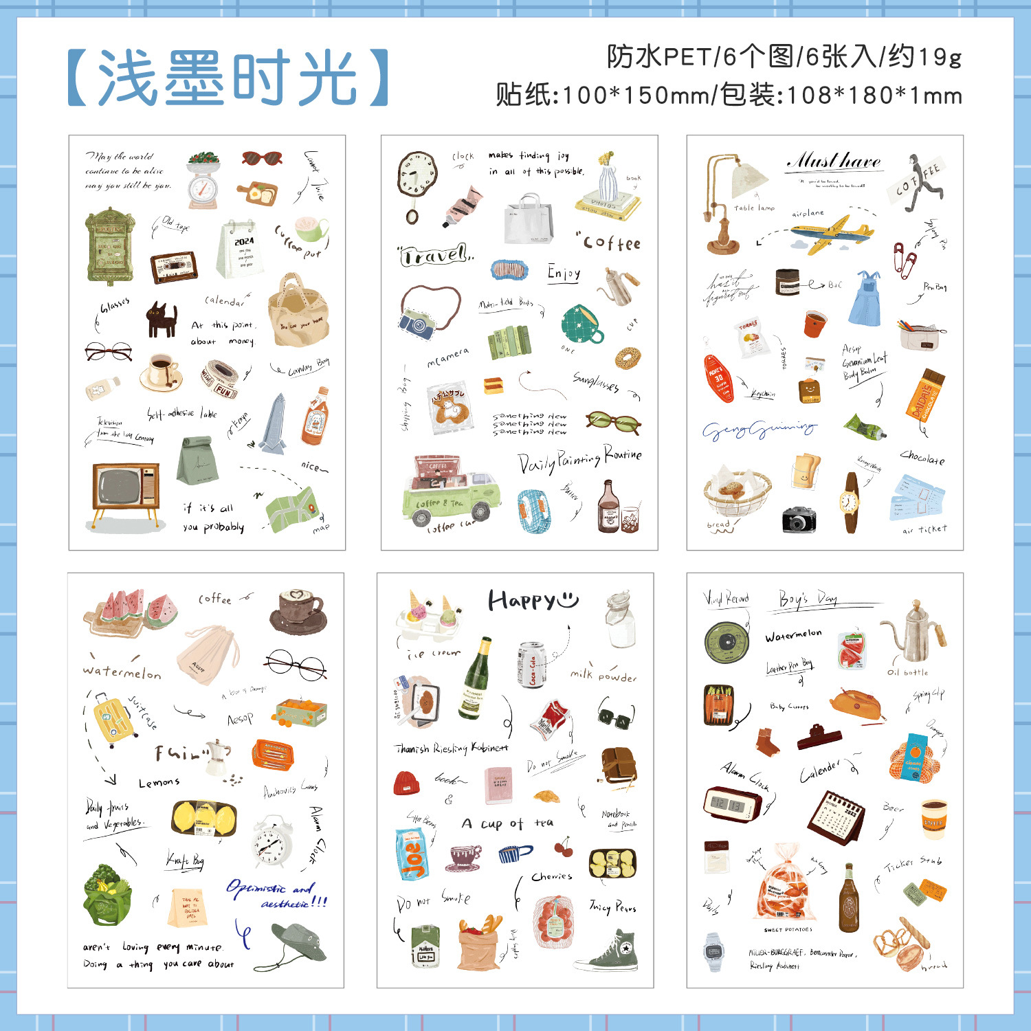 Set 10 Sticker RC3465