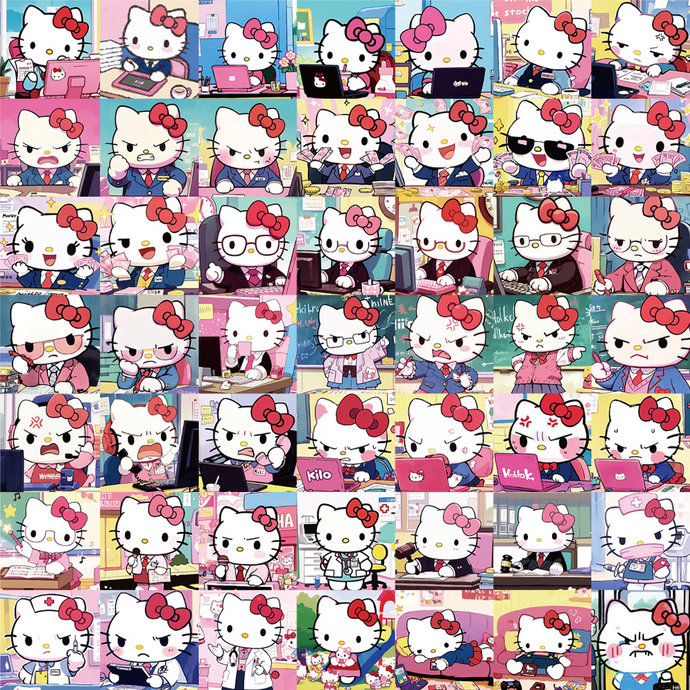 Sticker Kitty 50-60 Tấm RC3446