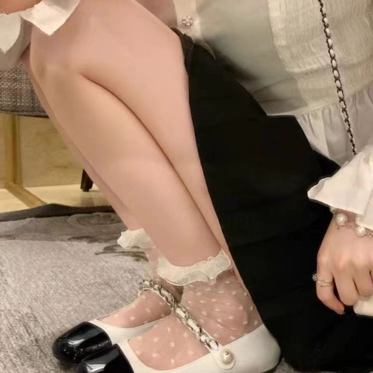 Set 10 Vớ Ren Chấm Bi RC994