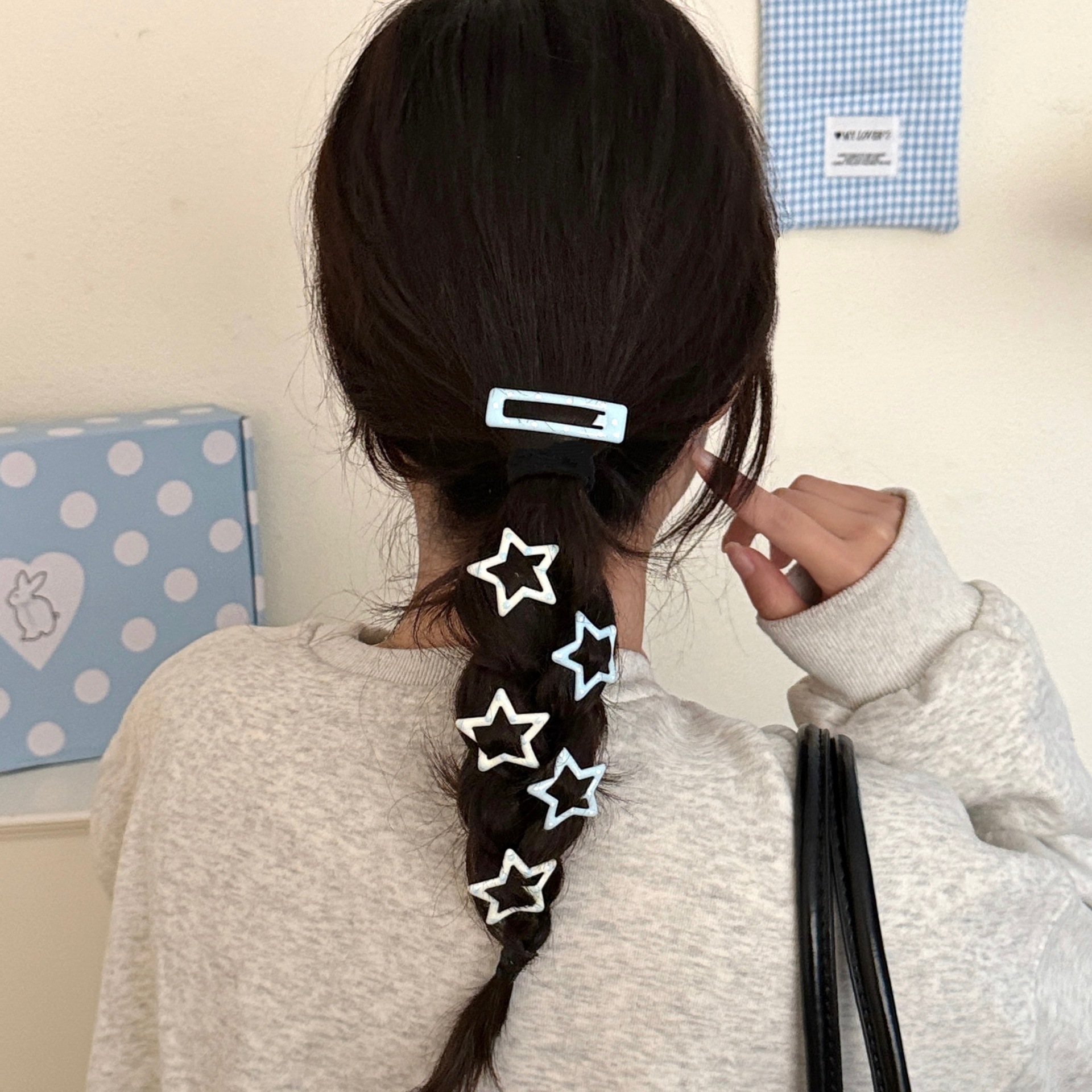 Túi Kẹp Mái Màu Xanh Vàng RC4364