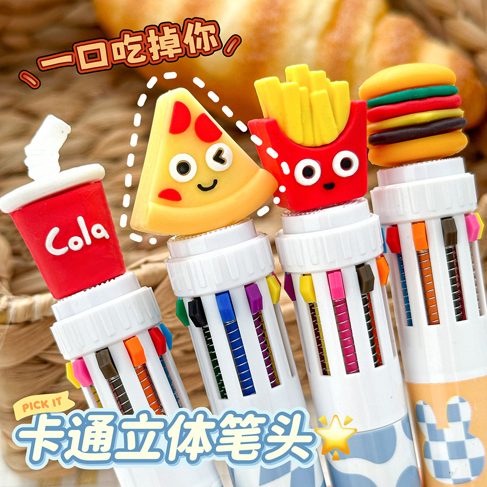 SET Bút Bi Bấm Nhiều Ngòi RCBUT2904