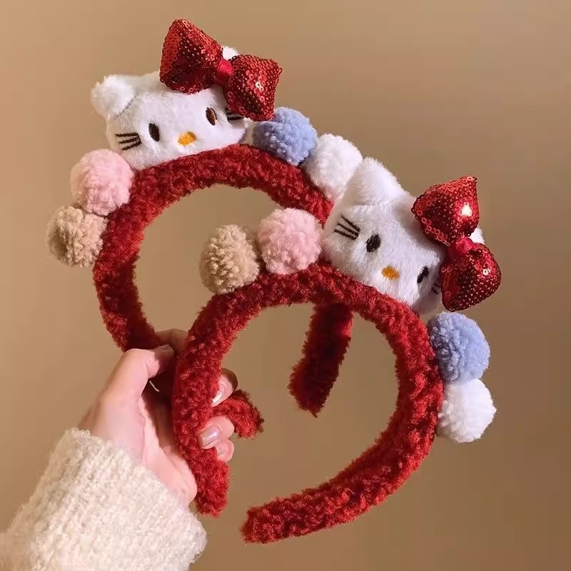 Cài Tóc Kitty Nơ Đỏ RC4018