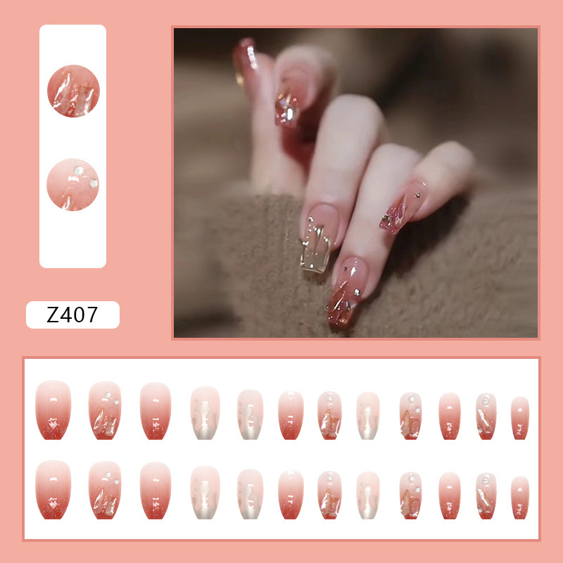 Set 12 Nail Đá Mix Mẫu RC1205