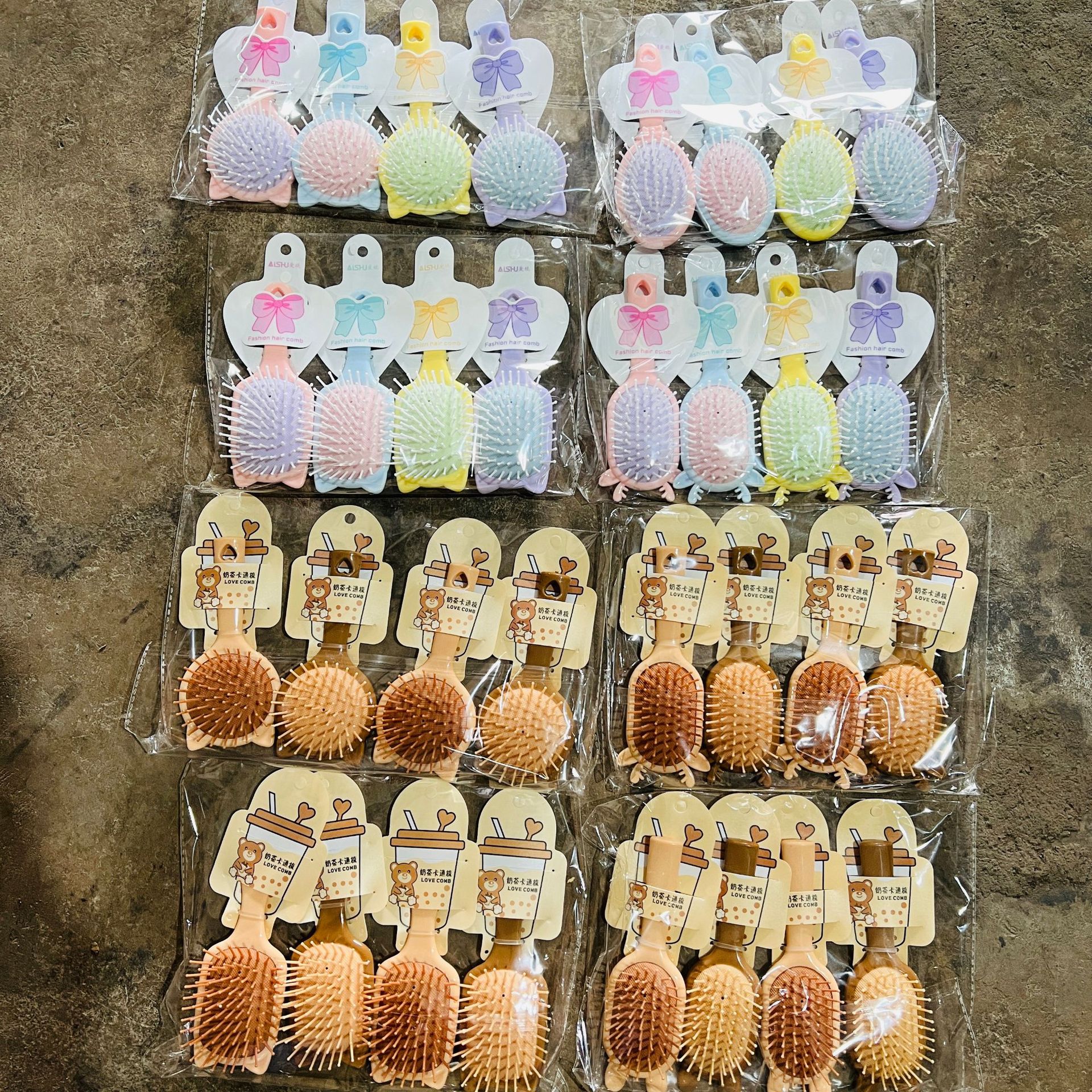 SET 4 Lược Tai Gấu RC2402