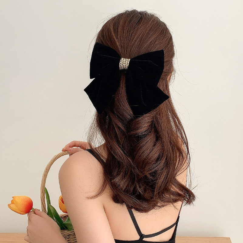 Kẹp Nơ Họa Tiết