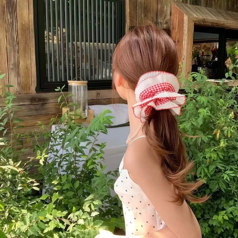 Cột Tóc 2 Lớp Đỏ RC4049