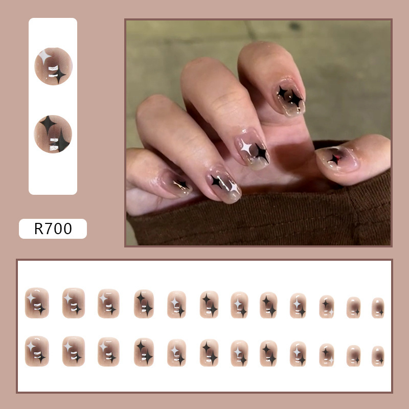 Set 12 Nail Thường Mix Mẫu RC699