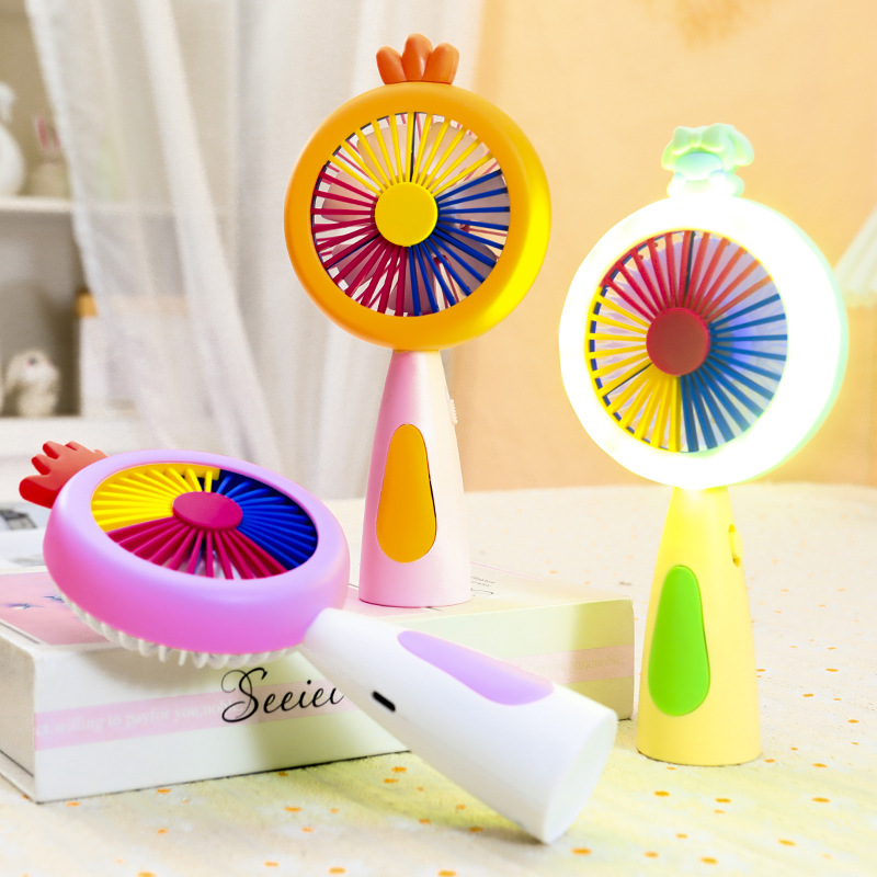 Quạt Sạc Có Đèn NT173