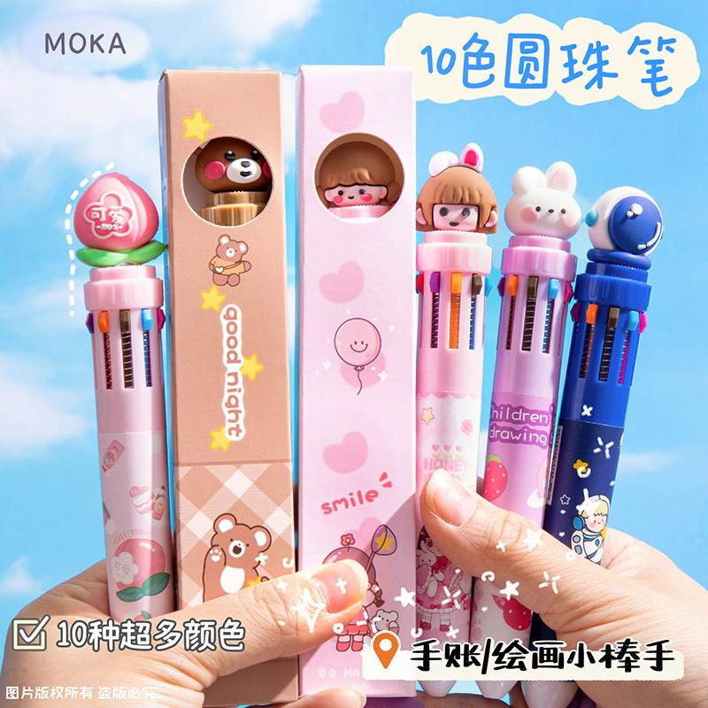 Bút Bi Bấm Nhiều Ngòi RC2904