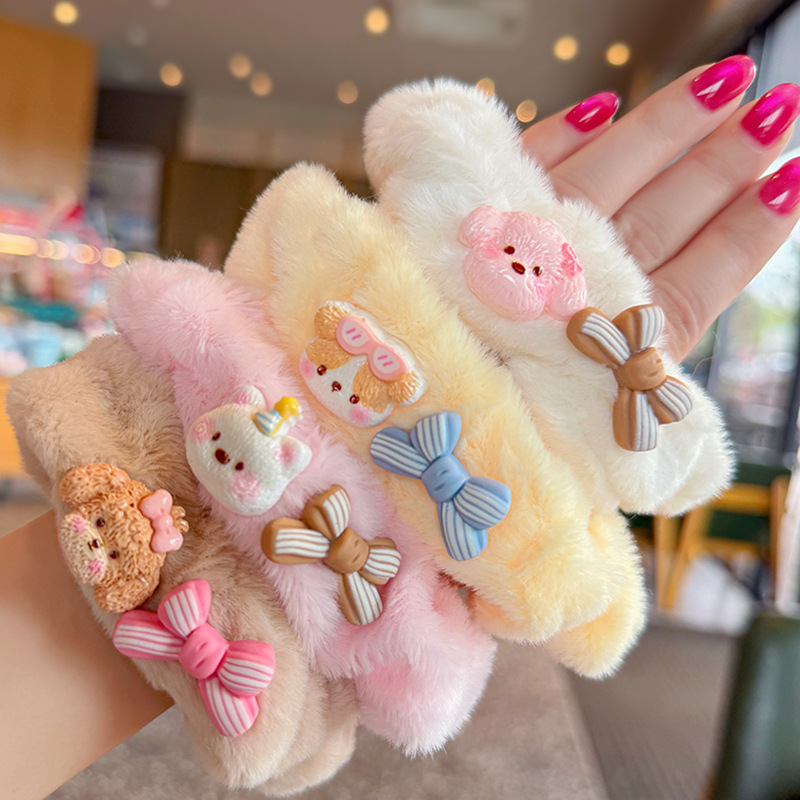 Cột Tóc Lông Charm Cún Nơ RC3719