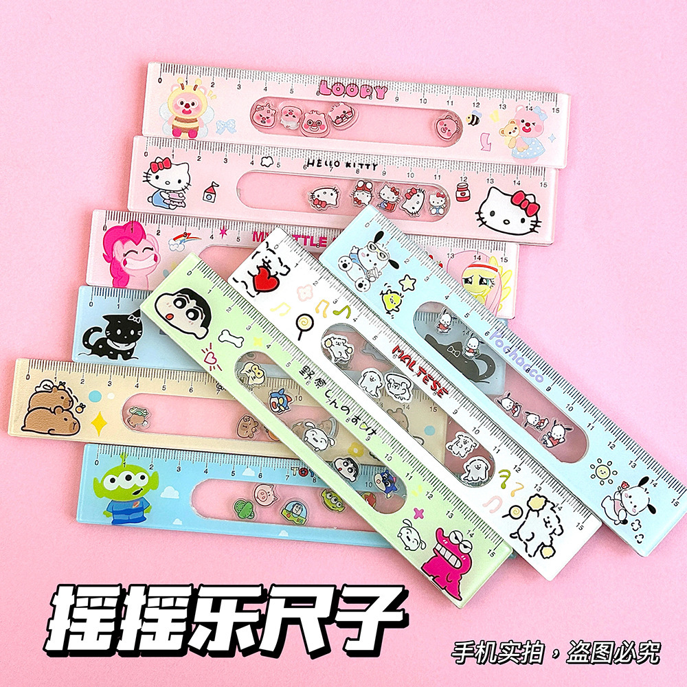 Set 10 Thước Hoạt Hình RC2580