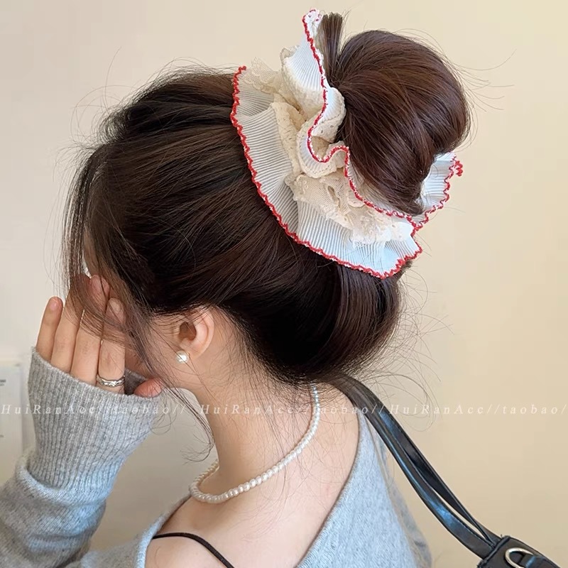 Cột Tóc 2 Lớp Đỏ RC4049