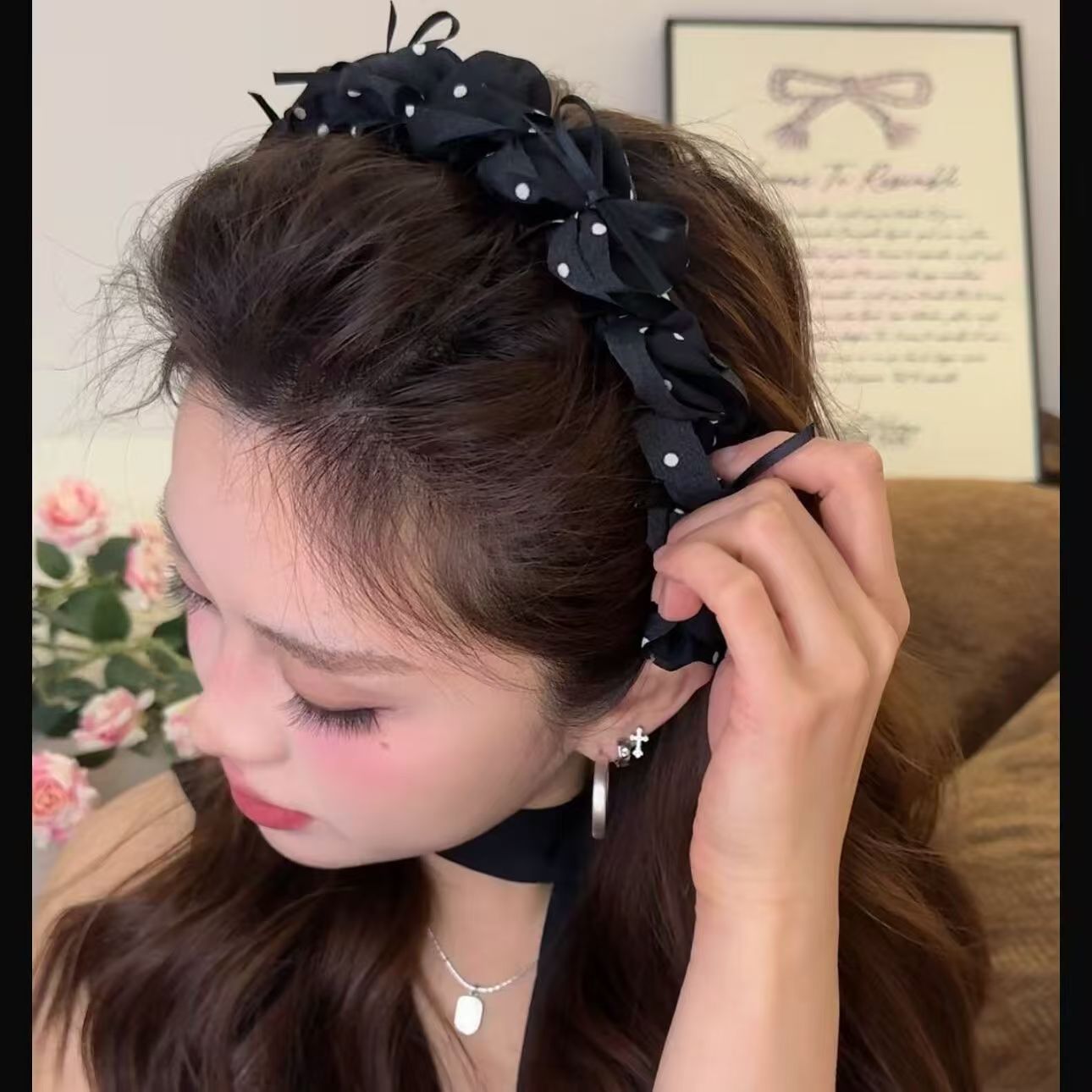 Cài Tóc Chấm Bi RC3897