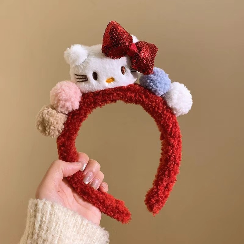 Cài Tóc Kitty Nơ Đỏ RC4018