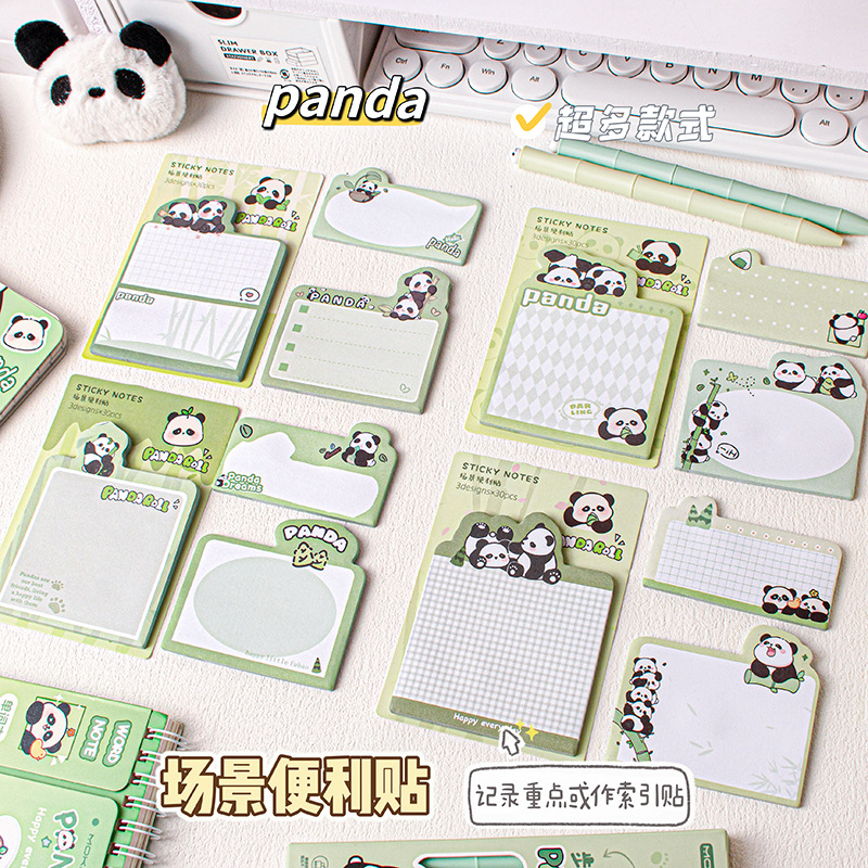 Set 10 Note Gấu Trúc RC4167