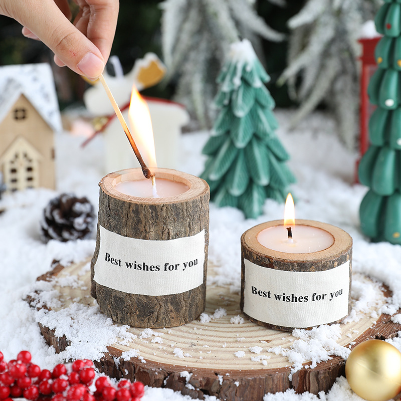 Nến Thơm Khúc Gỗ NT316