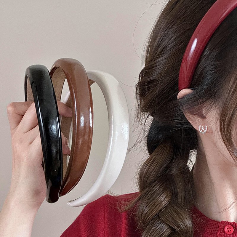 Cài Tóc Da Bóng RC513